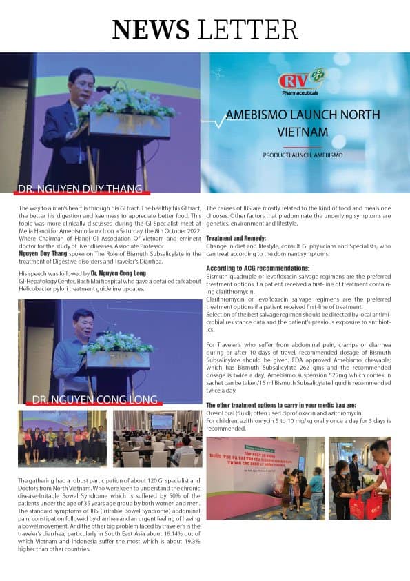 Amebismo Launch North Vietnam