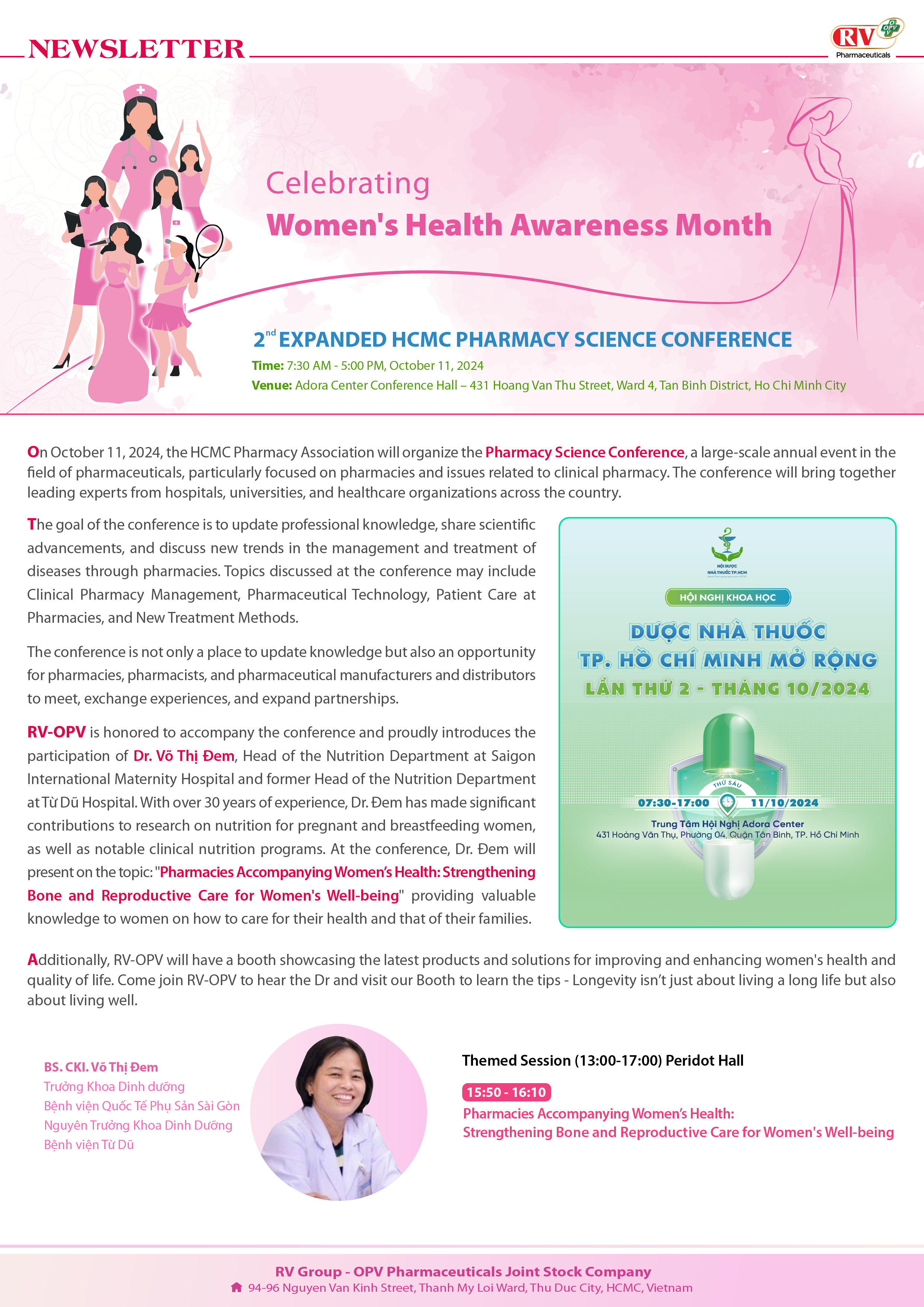 Celebrating Women’s Health Awareness Month